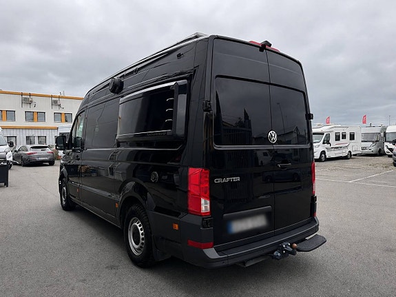 Volkswagen Crafter 177HK AUT (5 bältad) Pop-up tak & soffa/dubbelsäng bak inverter, kompressorkyl, induktionshäll! GASOL 21 of 21