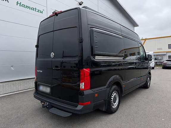 Volkswagen Crafter 177HK AUT (5 bältad) Pop-up tak & soffa/dubbelsäng bak inverter, kompressorkyl, induktionshäll! GASOL 20 of 21