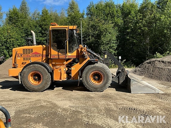 Hjullastare Ljungby L9 med redskap 6 of 6