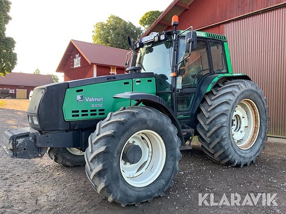 Traktor Valmet 8450 med GPS 3 of 6