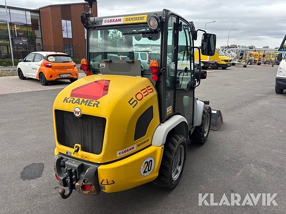 Hjullastare Kramer 5035 - 348 med redskap 4 of 6