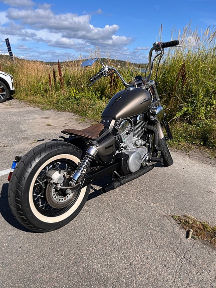 Kawasaki VN1500 bobber nybesiktad 4 of 6