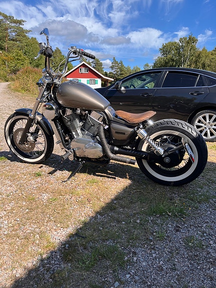 Kawasaki VN1500 bobber nybesiktad 2 of 6