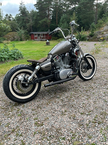 Kawasaki VN1500 bobber nybesiktad 6 of 6
