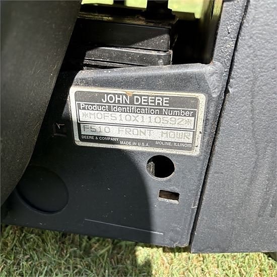 John Deere F510 - rotorklip 15 of 15