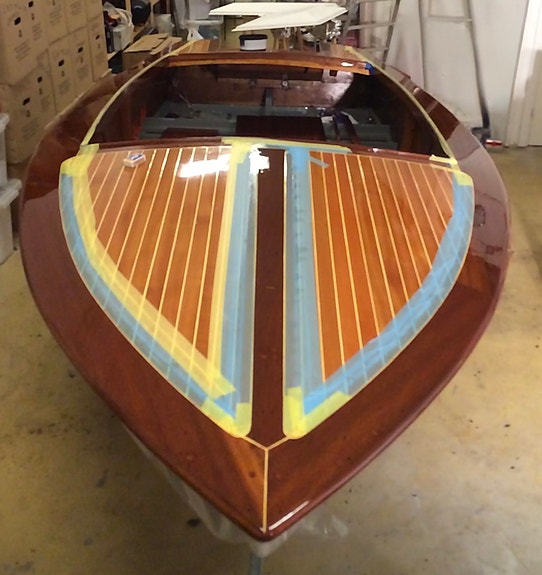 Unik Retro Ragette Speedster -63 MahognyRacer Vit Mercury Thunderbolt 350 2 of 12