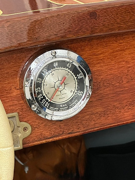 Unik Retro Ragette Speedster -63 MahognyRacer Vit Mercury Thunderbolt 350 8 of 12