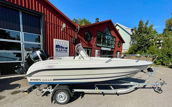 Ryds 478 GTI Mercury F50 ELPT WT trailer 80 km