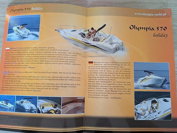 Olympia 570 Holiday med Yamaha 80 HK och 80-släp 18 of 20