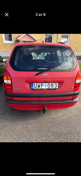 Opel Zafira 9 of 9