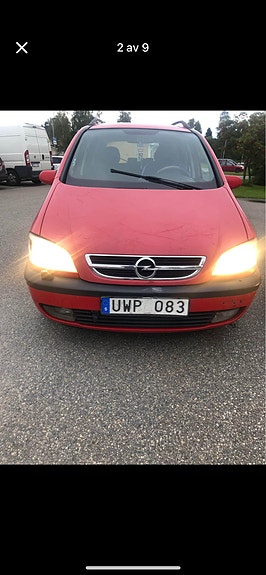 Opel Zafira 2 of 9