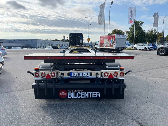 Bilcenter Vagnen- 3 Axlad Lastväxlarvagn med glider & tipp 3 of 12