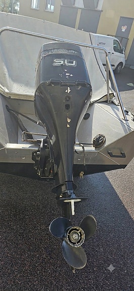 Big Buster med Mercury 50 hk 4-takt – Nyservad och redo! 4 of 4