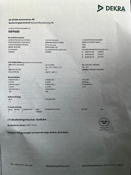 BMW 318d 4 of 4