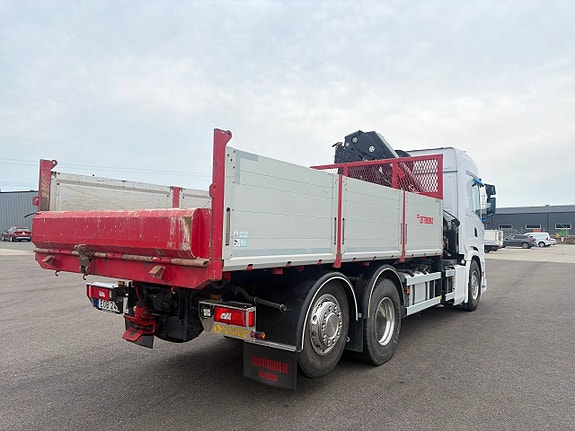Scania G410 Tipp Kran 6X2 Next Gen Stor Kran 6 of 12