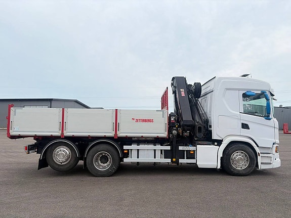 Scania G410 Tipp Kran 6X2 Next Gen Stor Kran 7 of 12