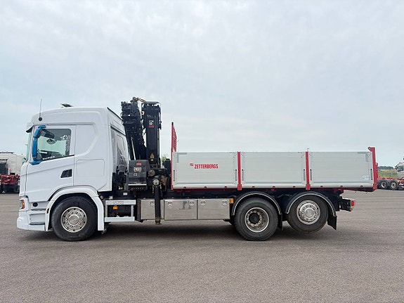 Scania G410 Tipp Kran 6X2 Next Gen Stor Kran 4 of 12
