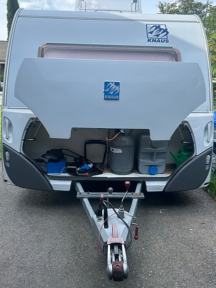 Knaus 580 långbäddar inkl Kampa lufttält 11 of 11