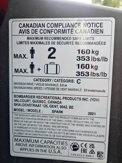 Seadoo Rotax Spark Trixx 2021 6 of 9