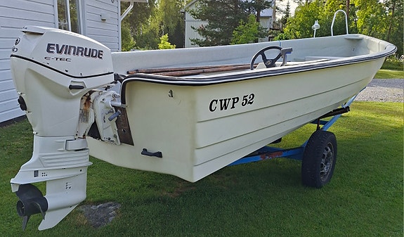 Persson Båt 640 Sidopulpet + Evinrude E-TEC 60 hk (Låga timmar!) 5 of 6
