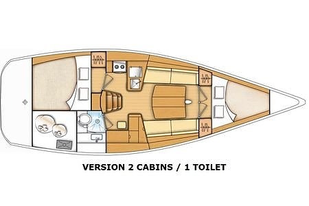 Beneteau First 35 – Yanmar 29 hk | 3Di-segel från North Sails 20 of 20