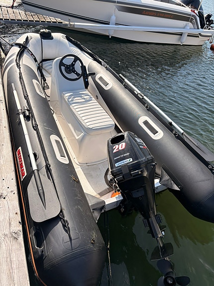 Suzumar 350 FDJ med 20 hk 3 of 4
