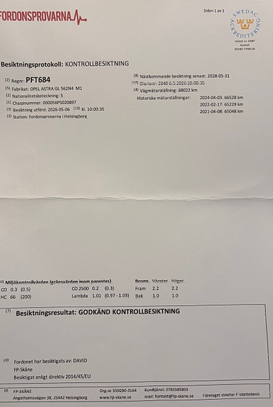 Opel Astra 13 of 13
