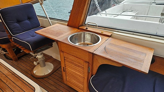 Fjord Hankö Terne  med 140 hk Yanmar Diesel 6 of 8