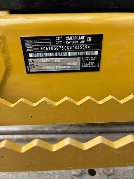 CAT 307.5 6 of 6