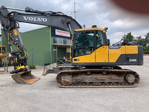 Grävmaskin Volvo EC 160 DL 4 of 7