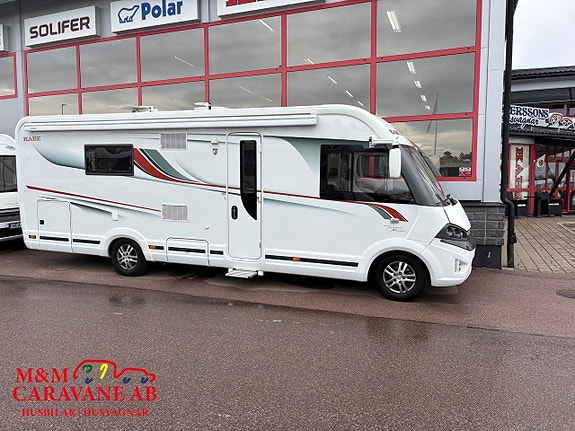 Kabe Travel Master I 810 LT Långbädd / Hydrauliska stödben / Solcell