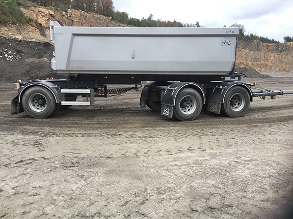 Trio släp originalet 30-ton tipp 4 of 4
