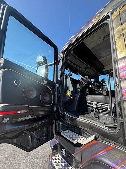 SCANIA R520 V8 SPRIDER-BIL LASTVÄXLARE TRIDEM 10 of 12