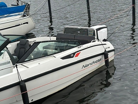 Nordkapp Avant 705 Highline – Evinrude 200 H.O.  Endast tim 3 of 12