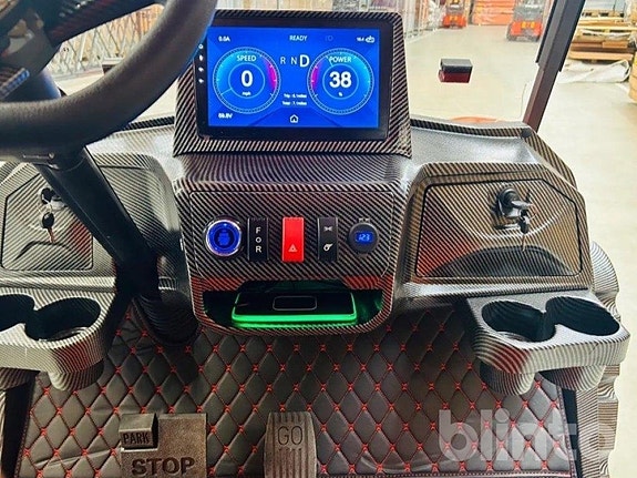 Elektrisk Golfbil 2+2 150 AH 3 of 6