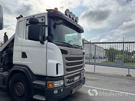 Kranväxlare Scania G400LB8X4*4HNA med HIAB kran 4 of 27