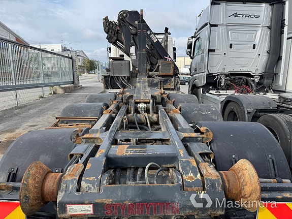 Kranväxlare Scania G400LB8X4*4HNA med HIAB kran 7 of 27