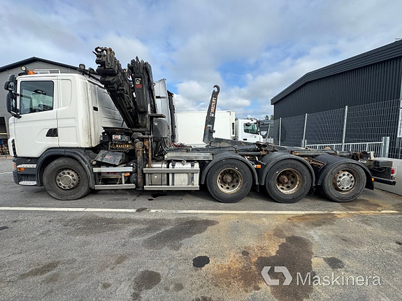 Kranväxlare Scania G400LB8X4*4HNA med HIAB kran 10 of 27