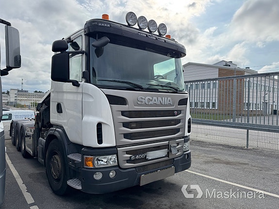 Kranväxlare Scania G400LB8X4*4HNA med HIAB kran 3 of 27
