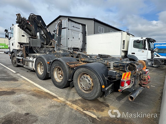 Kranväxlare Scania G400LB8X4*4HNA med HIAB kran 9 of 27