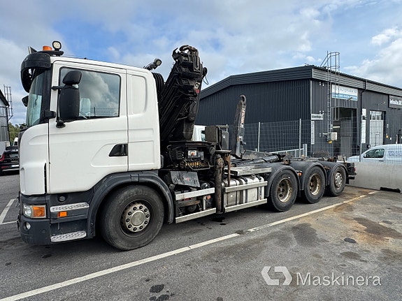 Kranväxlare Scania G400LB8X4*4HNA med HIAB kran 11 of 27
