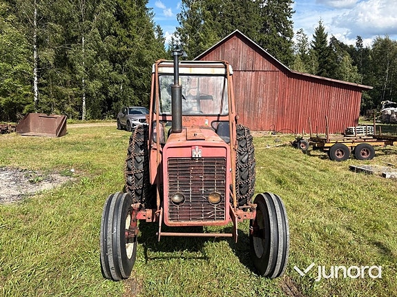 Traktor med skogsvagn - International, IH 434 14 of 30
