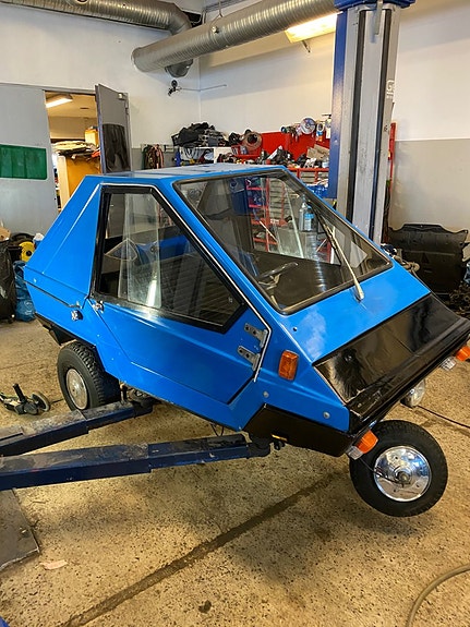 Microcar Charly Camel "Bond Bug" Mopedbil 5 of 26