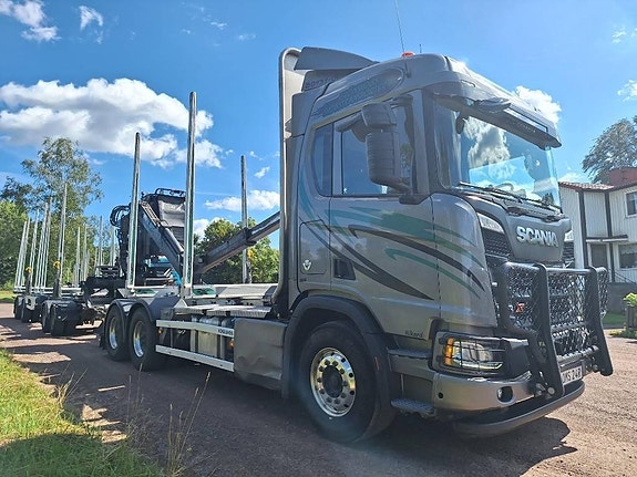 Scania R580 LB6x4 Scania Timmerbil 3 of 24