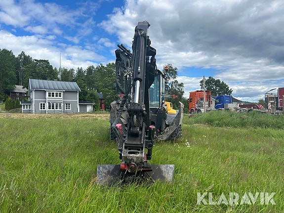 Grävlastare Huddig 1260C med kran 4 of 6