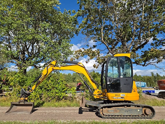 JCB 8035 ZTS - Engcon Rototilt + Rullar - Finans - Byte 2 of 12