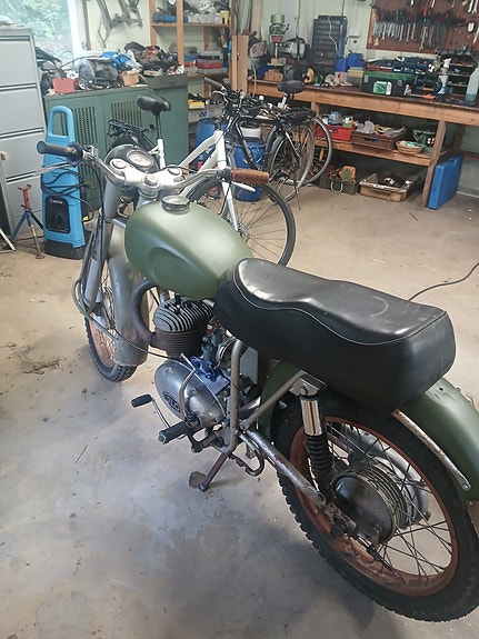 Monark Blue Arow militär 3 of 3