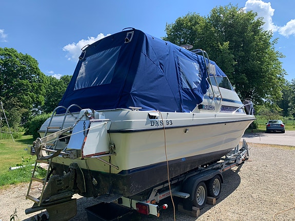 Superfin Draco, utbytt motor/drev, nytt kapell 2 of 15
