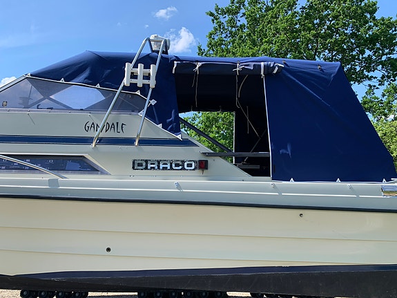 Superfin Draco, utbytt motor/drev, nytt kapell 14 of 15