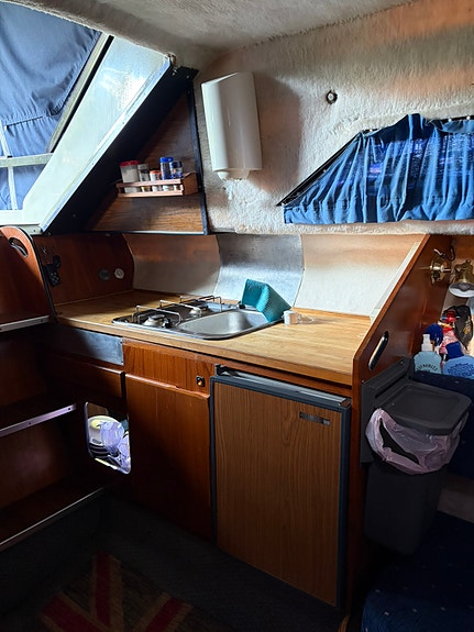 Superfin Draco, utbytt motor/drev, nytt kapell 12 of 15